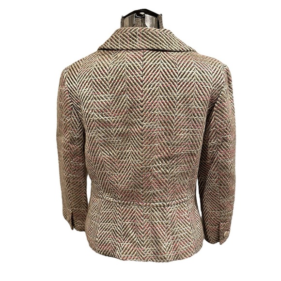Vintage Sigrid Olsen Tweed Blazer Button Down Jacket Women’s Size 8 - Picture 3 of 12